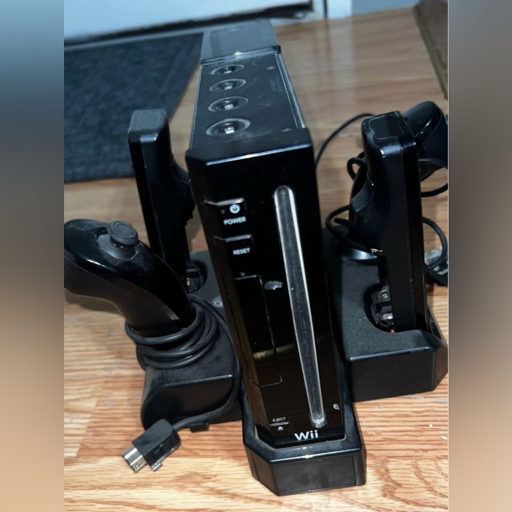Nintendo Wii Console with Controllers
